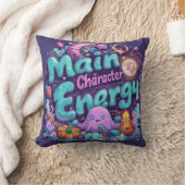 Main character energy | ExDesigner | ハロウィン クッション (ブランケット)