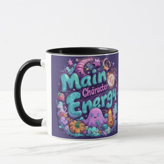 Main character energy  | ExDesigner | Halloween マグカップ (左)