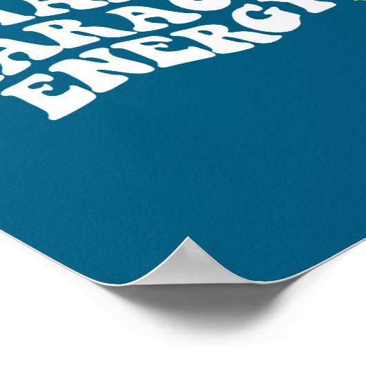 Main-character Energy Quote  ポスター (角)