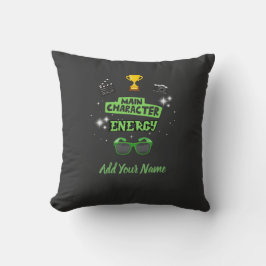 Main Character Throw Pillow クッション