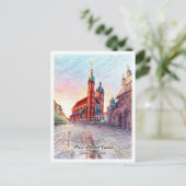 Main Market Square Krakow Poland ポストカード (スタンド正面)