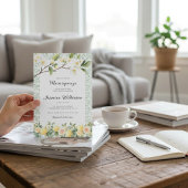 Main Squeeze Citrus Floral Bridal Shower 招待状