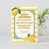 Main Squeeze is One, Lemon 1st Birthday 招待状 (スタンド正面)