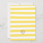 Main Squeeze is One, Lemon 1st Birthday 招待状 (裏面)