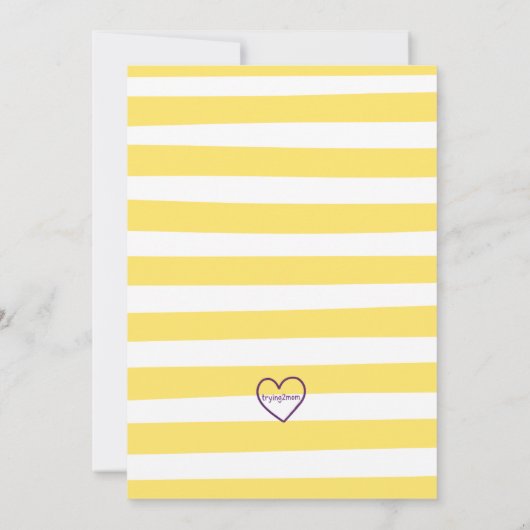 Main Squeeze is One, Lemon 1st Birthday 招待状 (裏面)