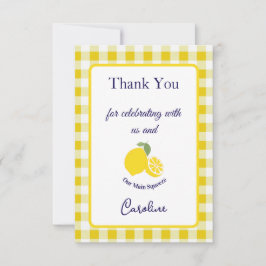 Main Squeeze Thank You Card Kids Birthday サンキューカード