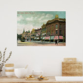 Main St., Asbury Park, NJ 1906 Vintage ポスター (キッチン)