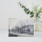 Main St, Basking Ridge, NJヴィンテージ ポストカード (スタンド正面)