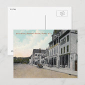 Main St, Butler, New Jersey, ヴィンテージ ポストカード (正面/裏面)