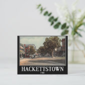 Main St. Hackettstown NJヴィンテージ ポストカード (スタンド正面)