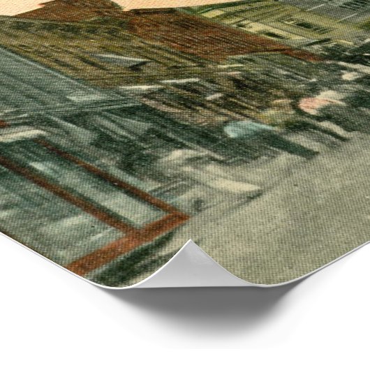 Main St, Ossining, New York Poster ポスター (角)