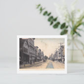 Main St., Port Chester，ニューヨークヴィンテージ ポストカード (スタンド正面)