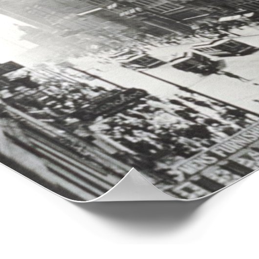 Main St. & Shelton Square, Buffalo, New York ポスター (角)