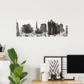 Main St. & Shelton Square, Buffalo, New York ポスター (ホームオフィス)