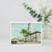 Main St.、Worcester、MAヴィンテージ ポストカード (スタンド正面)