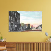 Main Streetからの西ビューKennewick, WA キャンバスプリント (インサイチュ (リビング))