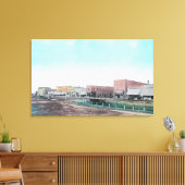 Main StreetBlackfootのビュー、ID キャンバスプリント (インサイチュ (リビング))