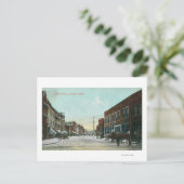 Main StreetLewistonのビュー、ID ポストカード (スタンド正面)