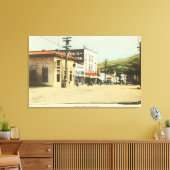 Main StreetLos Gatos, CA 2 キャンバスプリント (インサイチュ (リビング))