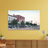Main StreetScott City, KS キャンバスプリント (インサイチュ (リビング))