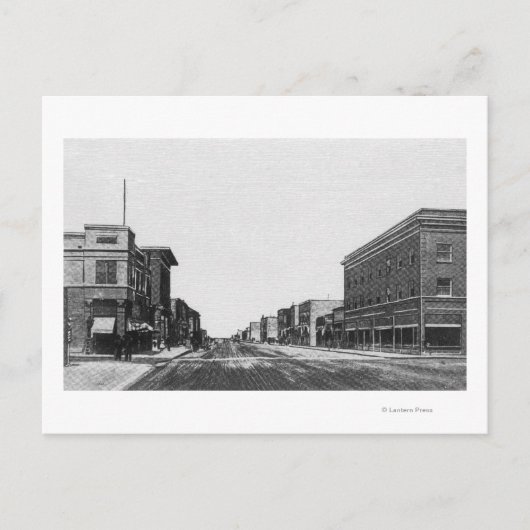 Main StreetTwin滝の表示, ID ポストカード (正面)