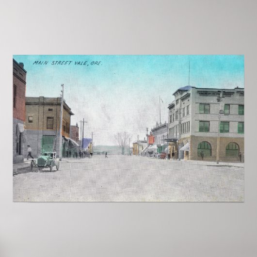 Main StreetValeのビュー、または ポスター (正面)