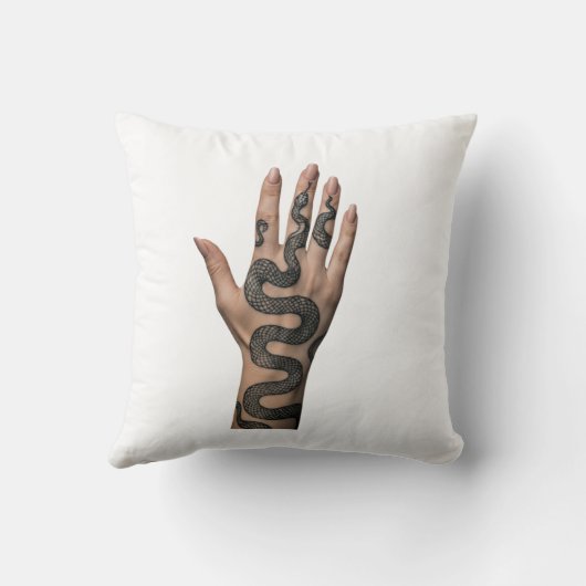 main tatouée coussin クッション (裏面)