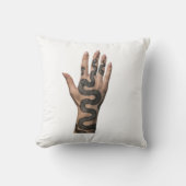 main tatouée coussin クッション (正面)