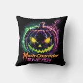 MainCharacterEnergy | 元デザイナー | ハロウィン クッション (裏面)