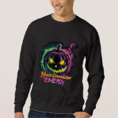 MainCharacterEnergy | 元デザイナー | ハロウィン スウェットシャツ (正面)