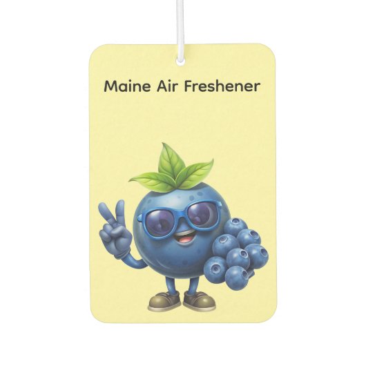 Maine カーエアーフレッシュナー (正面)