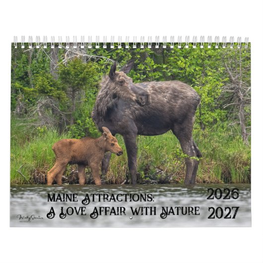 Maine Attractions 2026-2027 Calendar カレンダー (カバー)
