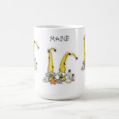 Maine Coast - Welcome Gnome  コーヒーマグカップ (中央)