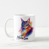 Maine Coon コーヒーマグカップ (左)