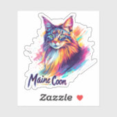 Maine Coon シール (シート)