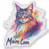 Maine Coon シール (正面)