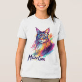 Maine Coon トライブレンドＴシャツ (正面)