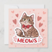 Maine Coon🐾 Breeders Near Me Cards 💖 シーズンカード (正面)