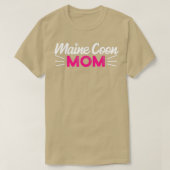 Maine Coon Cat Tシャツ (デザイン正面)
