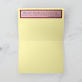 Maine Coon Cat Valentine Card シーズンカード (内部)