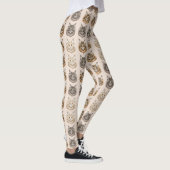Maine Coon Cute Cat Lover Pattern レギンス (右)