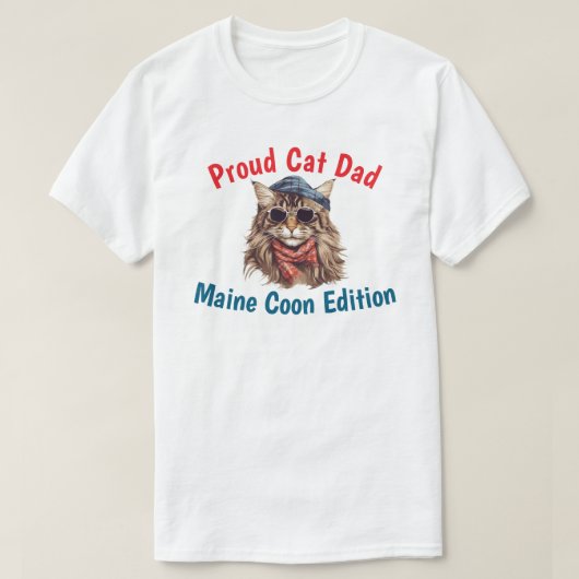 Maine Coon Edition Tシャツ (デザイン正面)