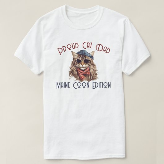 Maine Coon Edition Tシャツ (デザイン正面)