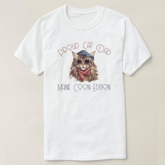 Maine Coon Edition Tシャツ (デザイン正面)