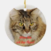 Maine Coon Ornament セラミックオーナメント (裏面)