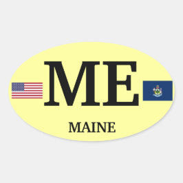 Maine* Europea-スタイル楕円シール 楕円形シール