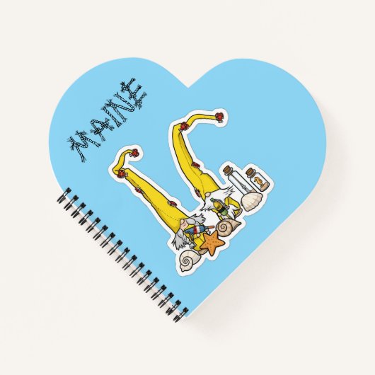 Maine Gnomes Welcome Home  ノートブック (正面)