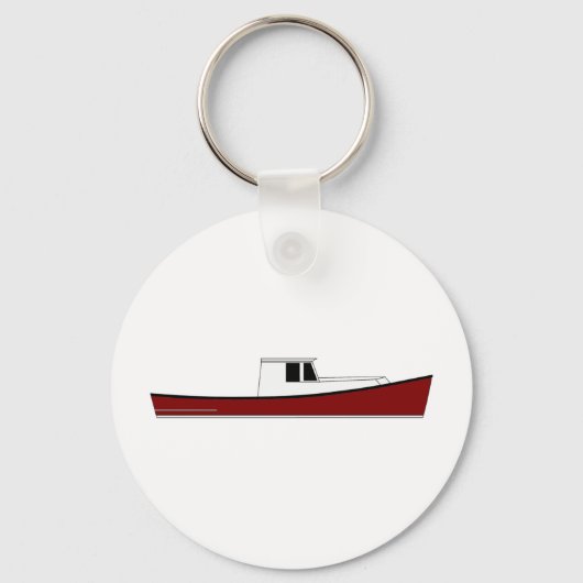 Maine Lobster Boat キーホルダー (正面)