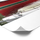 Maine Lobster Boat ポスター (角)