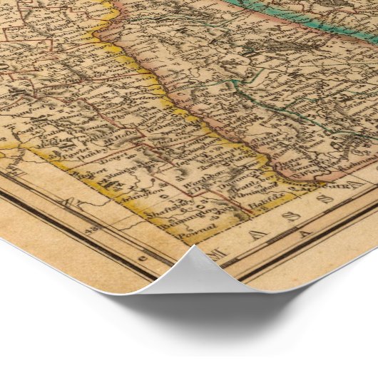 Maine, New Hampshire, Vermont 2 ポスター (角)